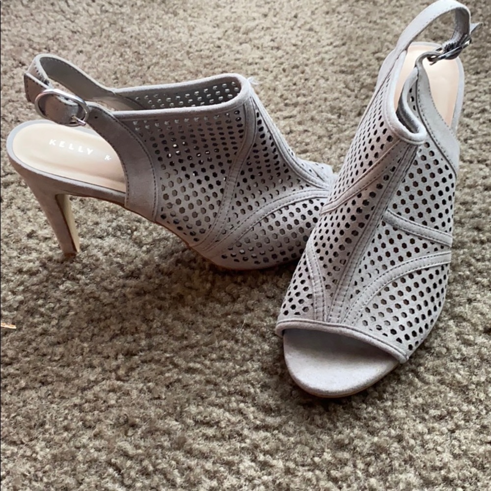 Peep Toe Booties - Picture 2 of 4